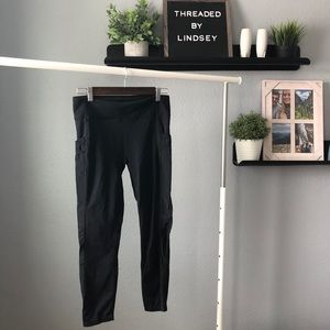 Fabletics black leggings size medium